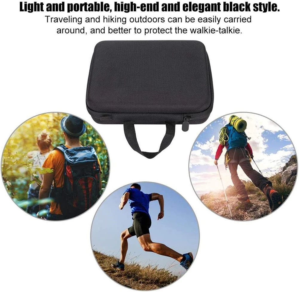 Two Way Radio Carry Bag Carring Case for Baofeng UV-5R Radio Case Bag Holder For Walkie Talkie UV5R