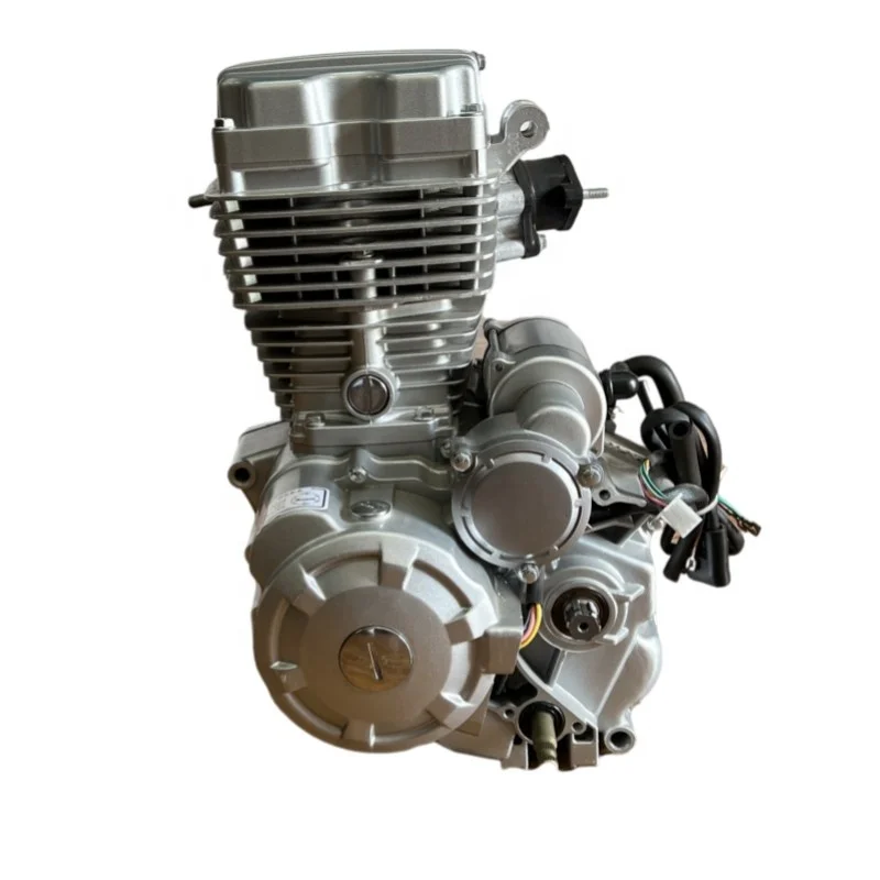 

One Cylinder Four Stroke Air Cooled Motorbike Engine Gasoline Motorcycle Assembly Engine For 150cc 200cc