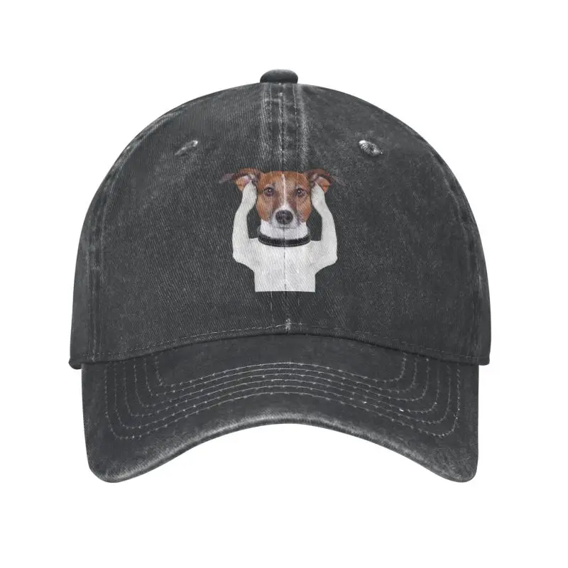 

New Classic Cotton Jack Russell Terrier Dog Funny Meme Baseball Cap Men Custom Adjustable Unisex Pet Animal Dad Hat Hip Hop