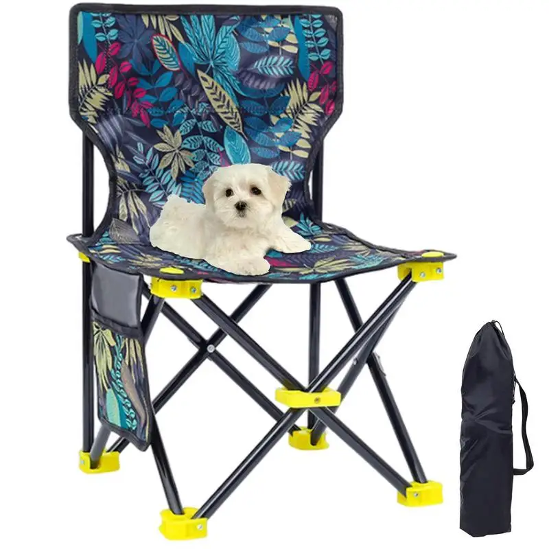 

Camping Chairs Foldable Chair With Side Pocket Portable Camping Chair Collapsible Chair Heavy Duty Folding Camp Chair For
