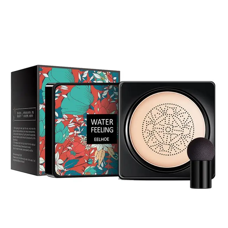 

BB Cream Cushion For Face Mushroom Head Beauty Cream Cushion Compact BB Makeup Moisturizing Concealer Foundation Air-permeable