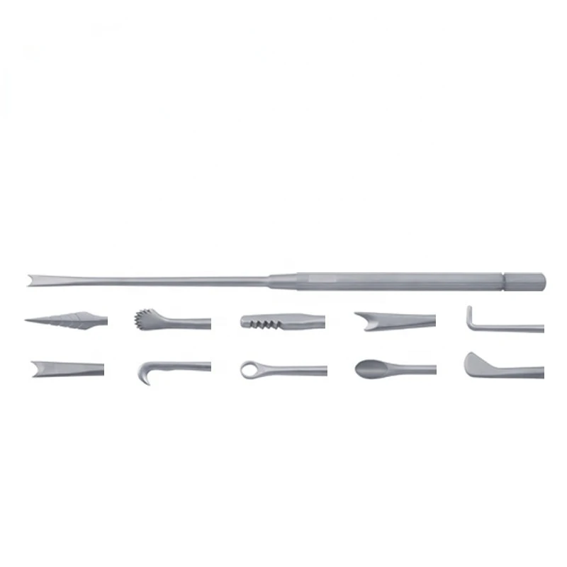 

Orthopedic Instruments Arthroscopy Set Reusable Surgical Cup Shaped Curette