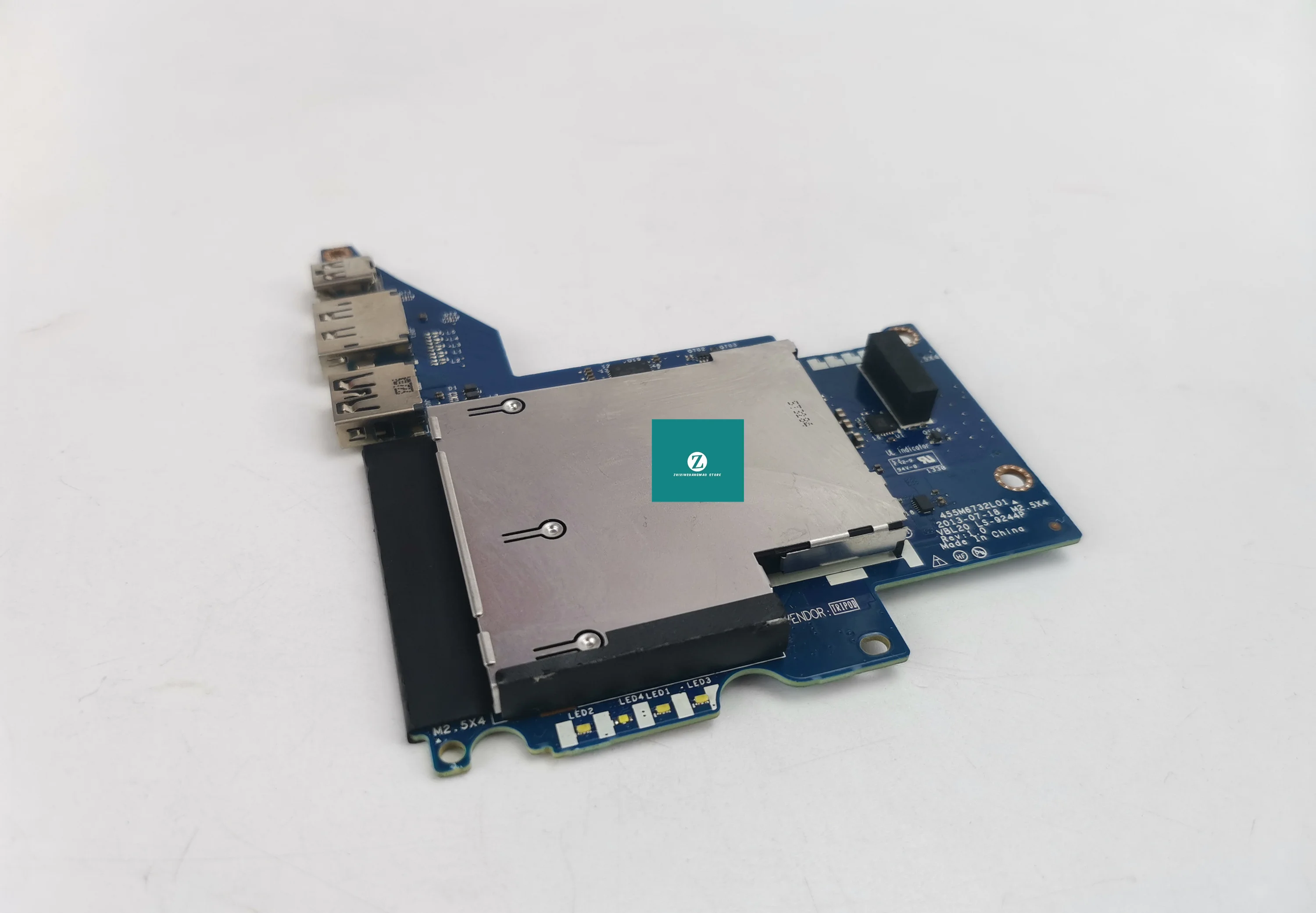 

FOR HP Zb00K 15 17 G1 G2 USB SD CARD READER BOARD LS-9244P