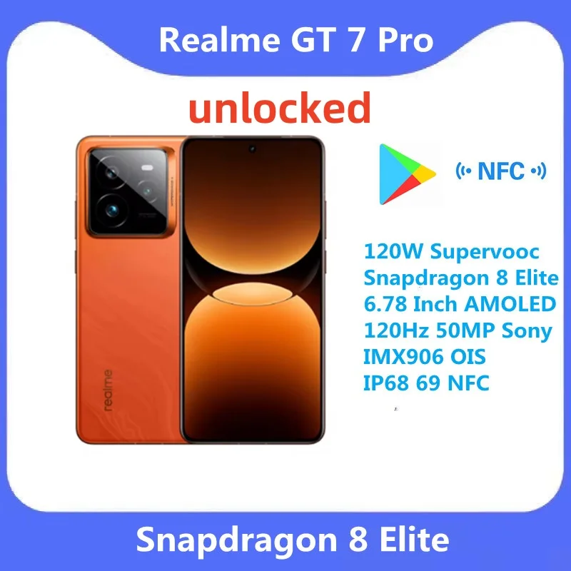 Смартфон Realme GT7 Pro 12/256ГБ 12/512ГБ 16/256ГБ 16/512ГБ 16/1ТБ china