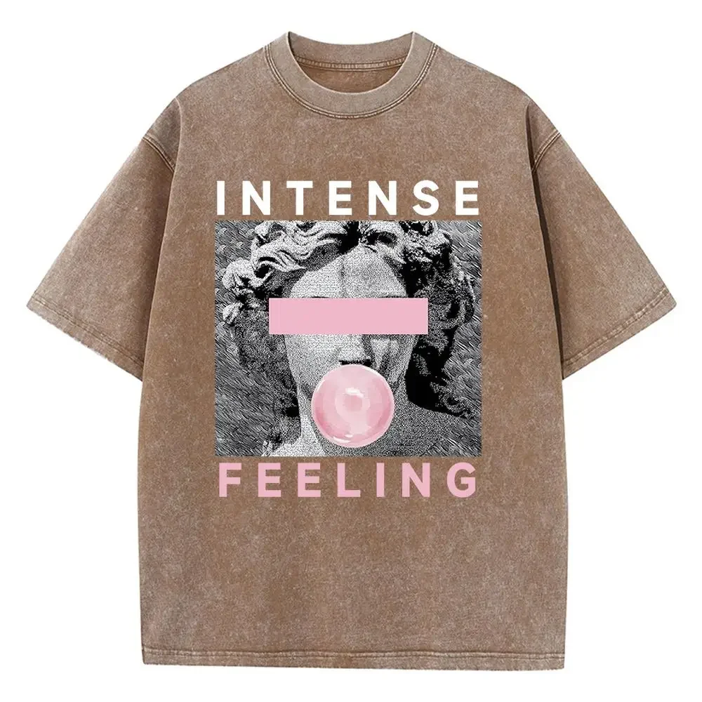 Футболка мужская с пузырьками розового цвета смешная рубашка ощущением повязки