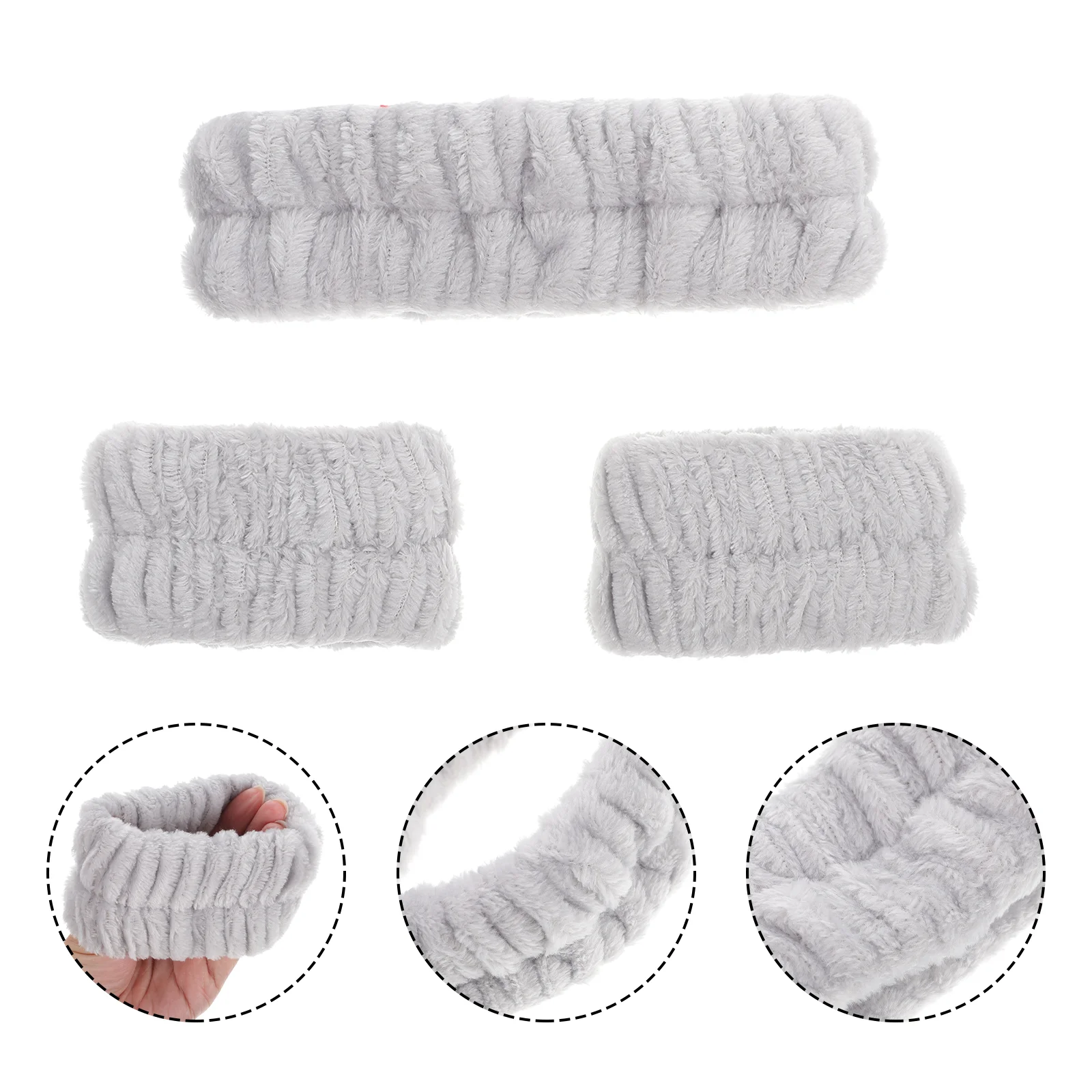 

Hair Band Wrist Strap Makeup Headbands Microfiber Wrist Washband Clean Spa Headband Fabric Hair Stuff Girls Miss