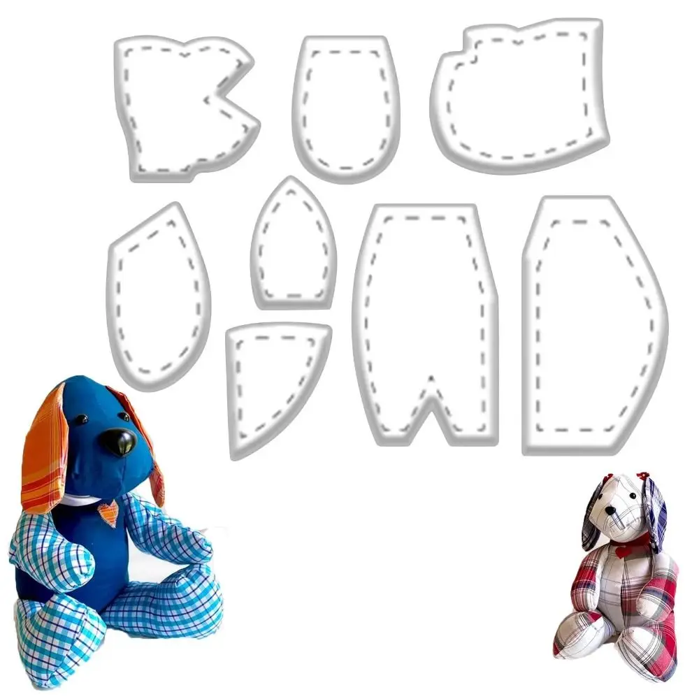 8 шт. акриловые шаблоны для собак