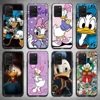 donald duck phone case for samsung galaxy s21 plus ultra s20 fe m11 s8 s9 plus s10 5g lite 2020