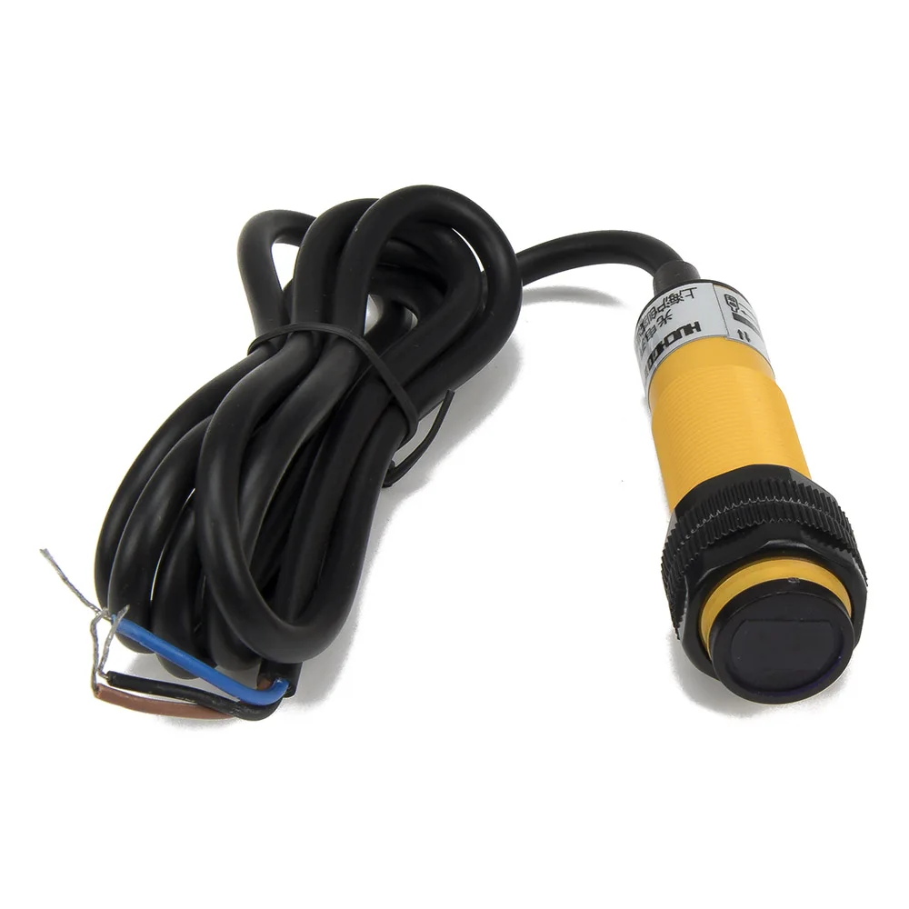 

M18 10 см датчик NPN NC E3F-DS10C2 диффузный отражательный цилиндр усилитель фотоэлектрический датчик переключатель