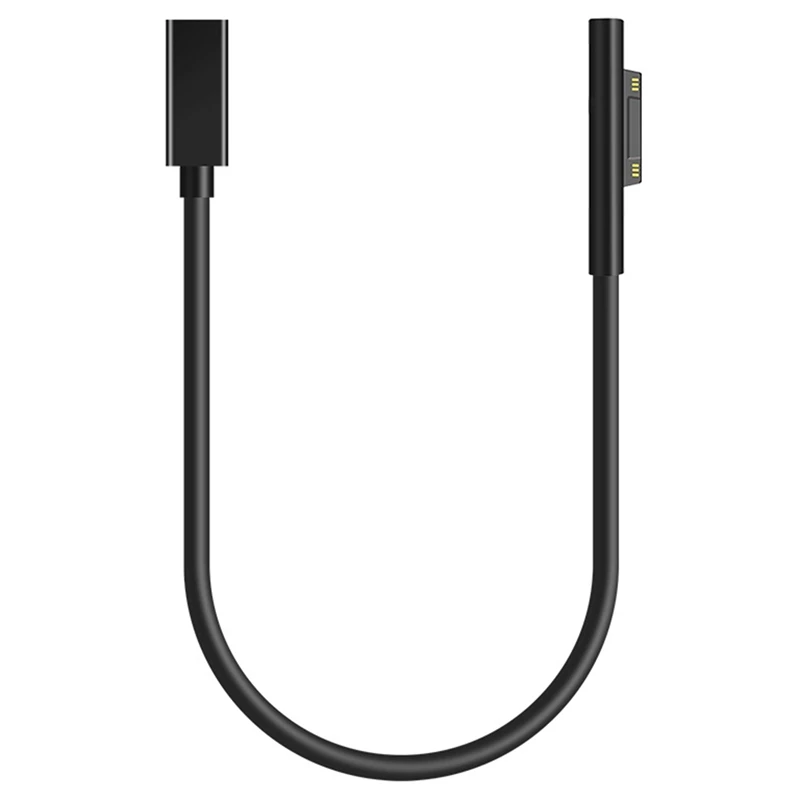 

USB Type C PD 15 в адаптер для зарядного устройства преобразователь зарядный кабель для поверхностного Pro 7/6/5/4/3/GO/BOOK Laptop 1/2