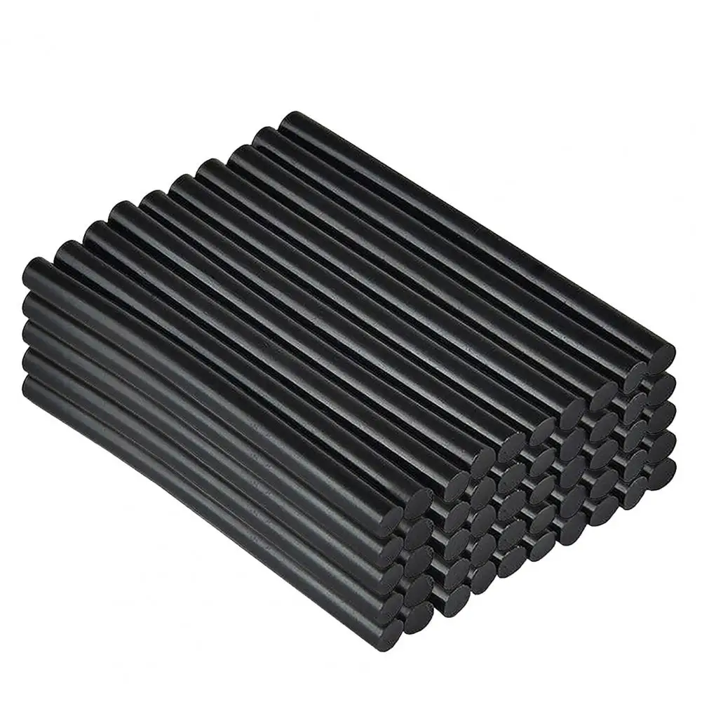 

Hot Melt Adhesive Glue Gun 10/50pcs Black Hot Glue Sticks Silicone Rod for 7mm /11mm Gun DIY Tools Kitchen Cabinet Storage