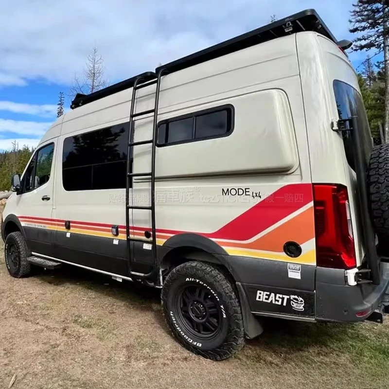 Фото Наклейки на автомобиль для Mercedes-Benz Sprinter Van RV, декоративные наклейки на кузов, модные спортивные виниловые наклейки на заказ №2