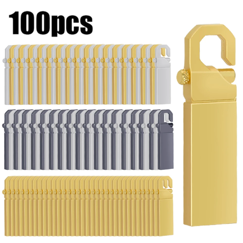 

Usb-флеш-накопитель металлический, 32-8 ГБ, 100 шт.