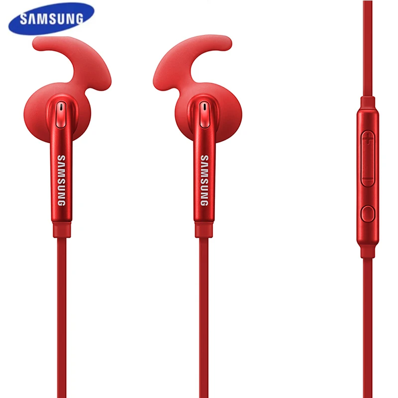 

Samsung S6 S7 S8 S9 S10 3.5mm Wired earphones Stereo In-line Control with Mic Sport Headset for Xiaomi HUAWEI Mobile Phones