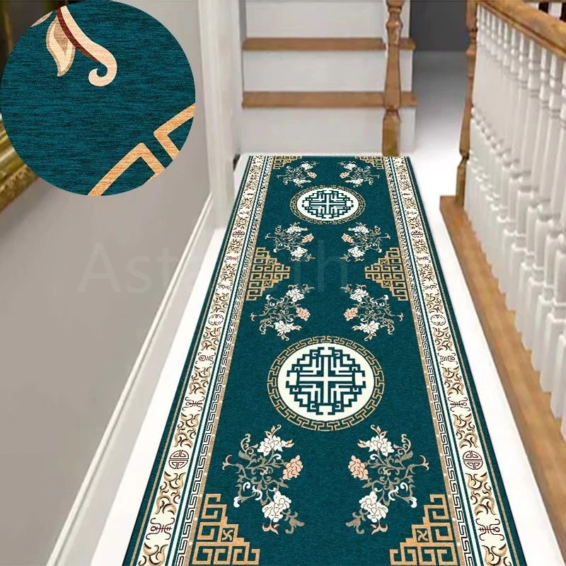 

Luxury Persian Carpets for Corridor Rug Large Area Floor Mat Nordic Tapetes Modern Bedroom Decor Wedding Runner Non-slip Doormat