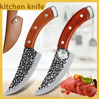 5 5 kitchen knife professional boning knife forged stainless steel outdoor hunting cleaver knife for meat vegetables chef knife