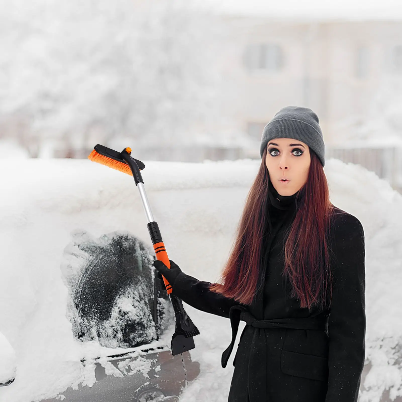 

Car Snow Brush Dual-purpose Glass Practical Snow Removal Tool
