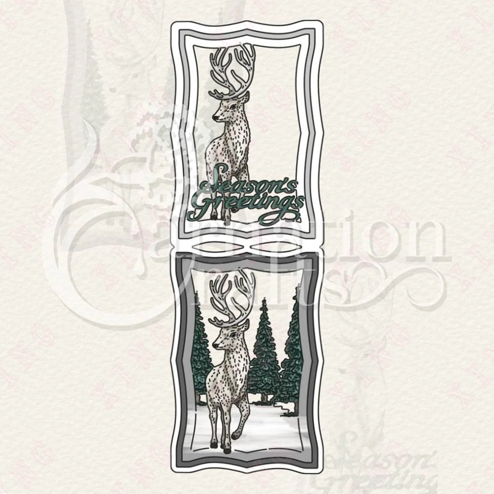 

Diy Scrapbook Decoration Stencil Embossed Craft Mold New Metal Cutting Dies Made Album Card Seasons Greetings Quick Card Die Set