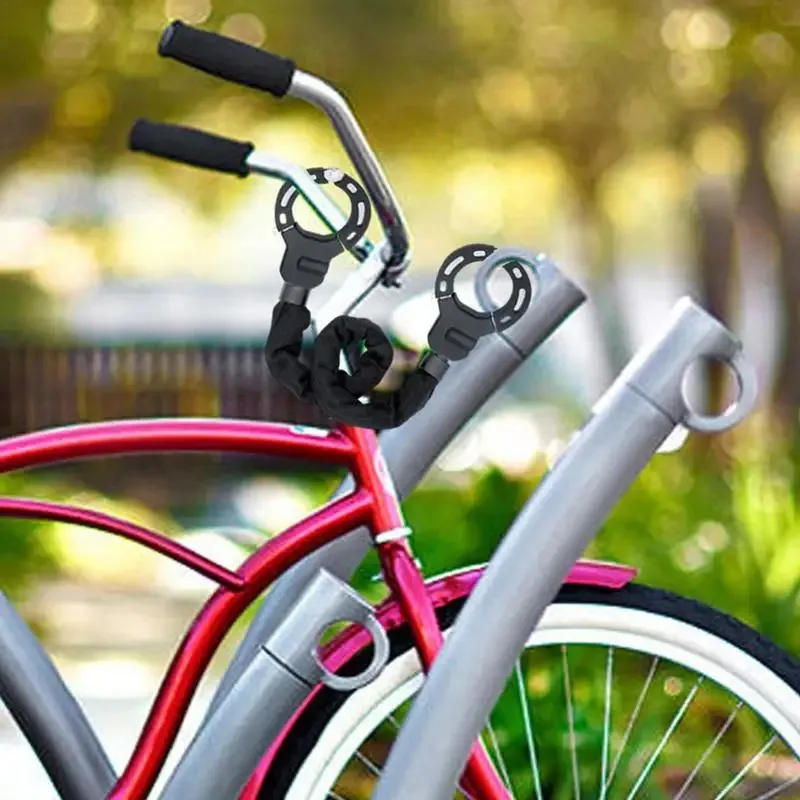 Замки для скутера водонепроницаемые противоугонные замки велосипедной цепи