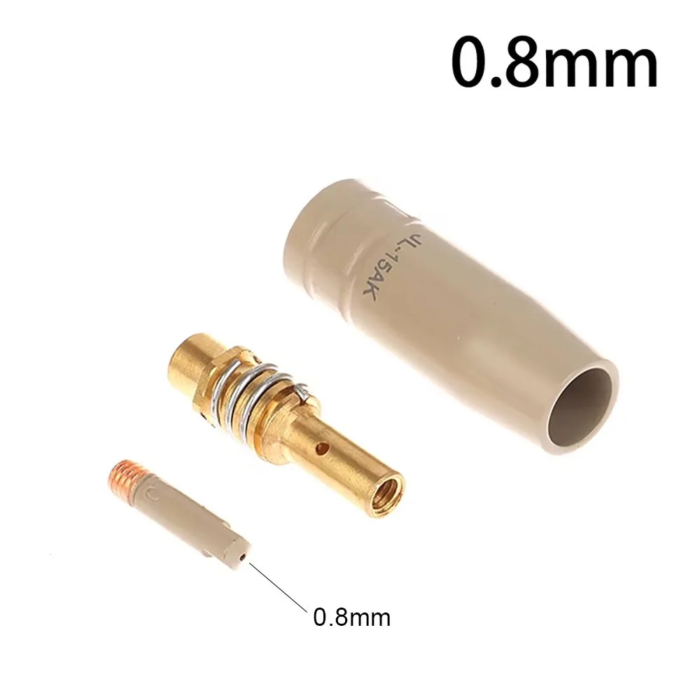 

Сварочные сопла MIG 0,8/1,0/1,2 мм 15AK авиационного алюминия