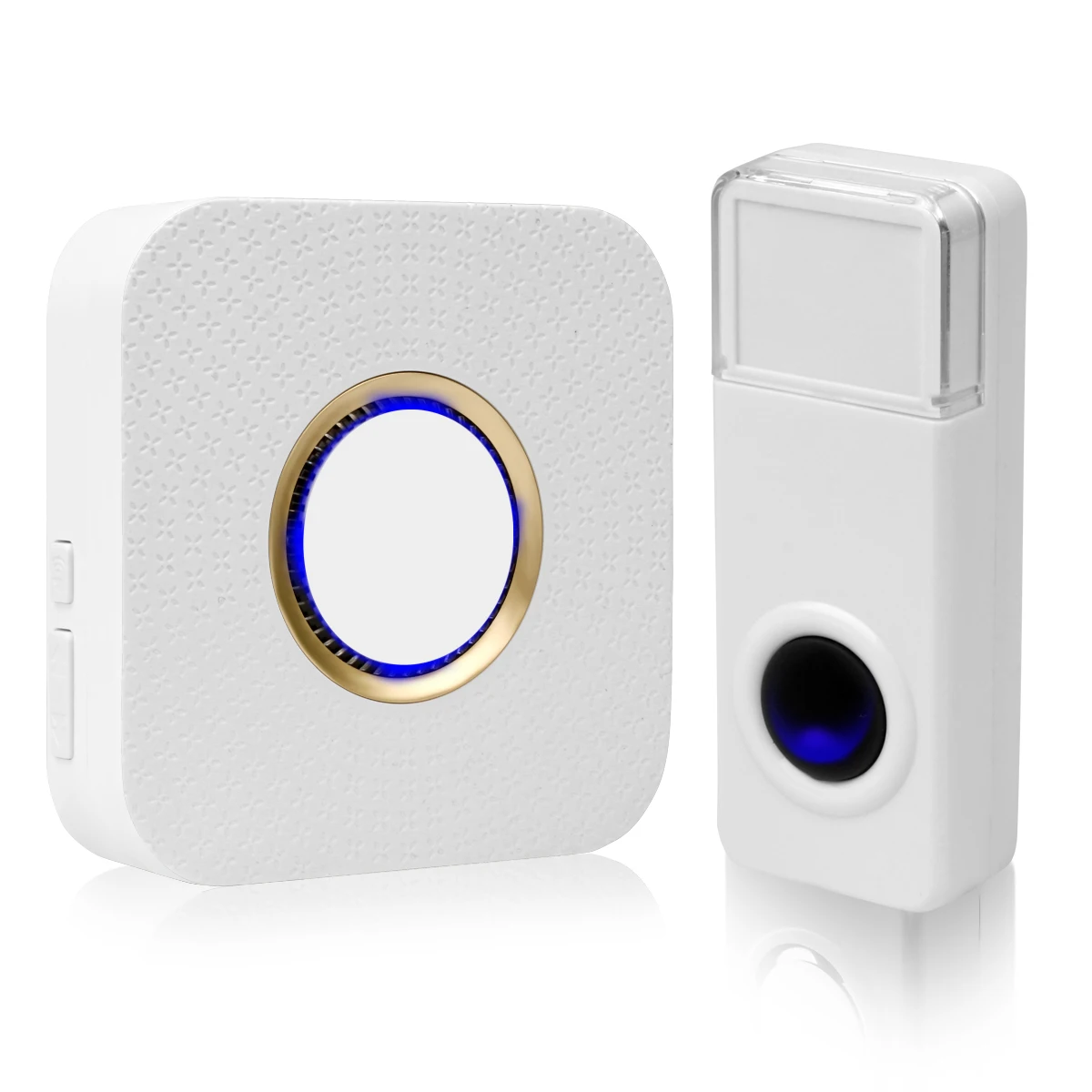 

Wireless chime wireless doorbell entranceway door bell 300M incoming receiving distance door intercom chime set 52 melody four grades volume adjustable waterproof dustproof home for elderly care business