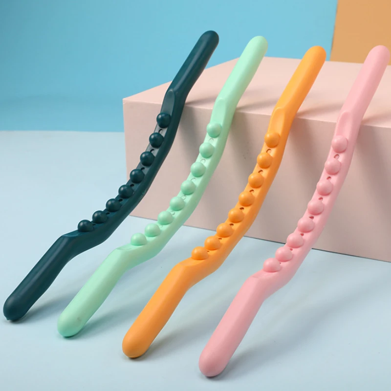 

8 Beads Gua Sha Rolling Bar For Whole Body Scraping Massage Stick Back Massager SPA Therapy Tool Point Treatment Guasha Relax