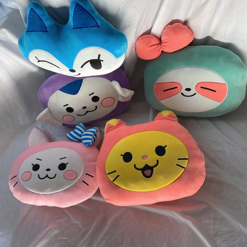 

42cm KPOP IZTY WDZY Plush Toy Pillow Sofa Cushion Plushie Fans Gifts Collect Kawaii Stuffed Animals Plush Doll Decorative