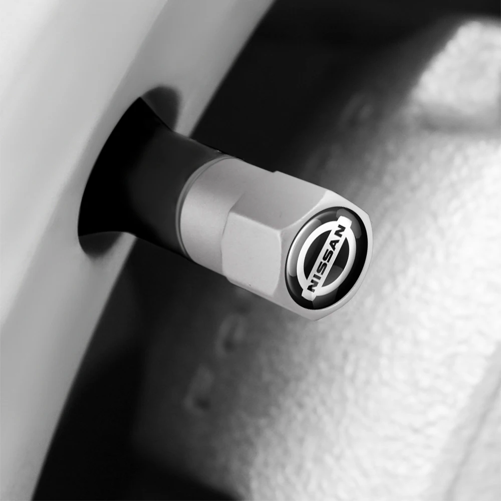 4 шт. 3D автомобильный Стайлинг колпачки для клапанов шин штока украшения Nissan Nismo