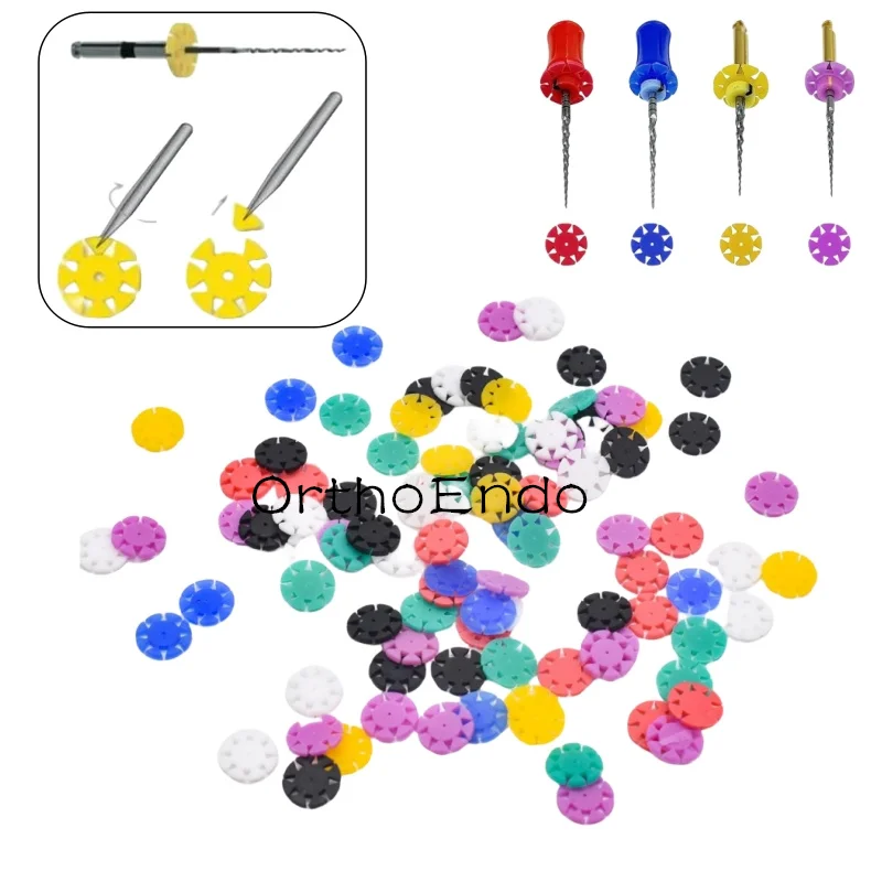 100 шт./пакет стоматологический эндодонтический файл для корневых каналов