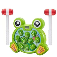kids interactive whack a frog game music early developmental learning toy active pounding toy fun educational boys girls gift