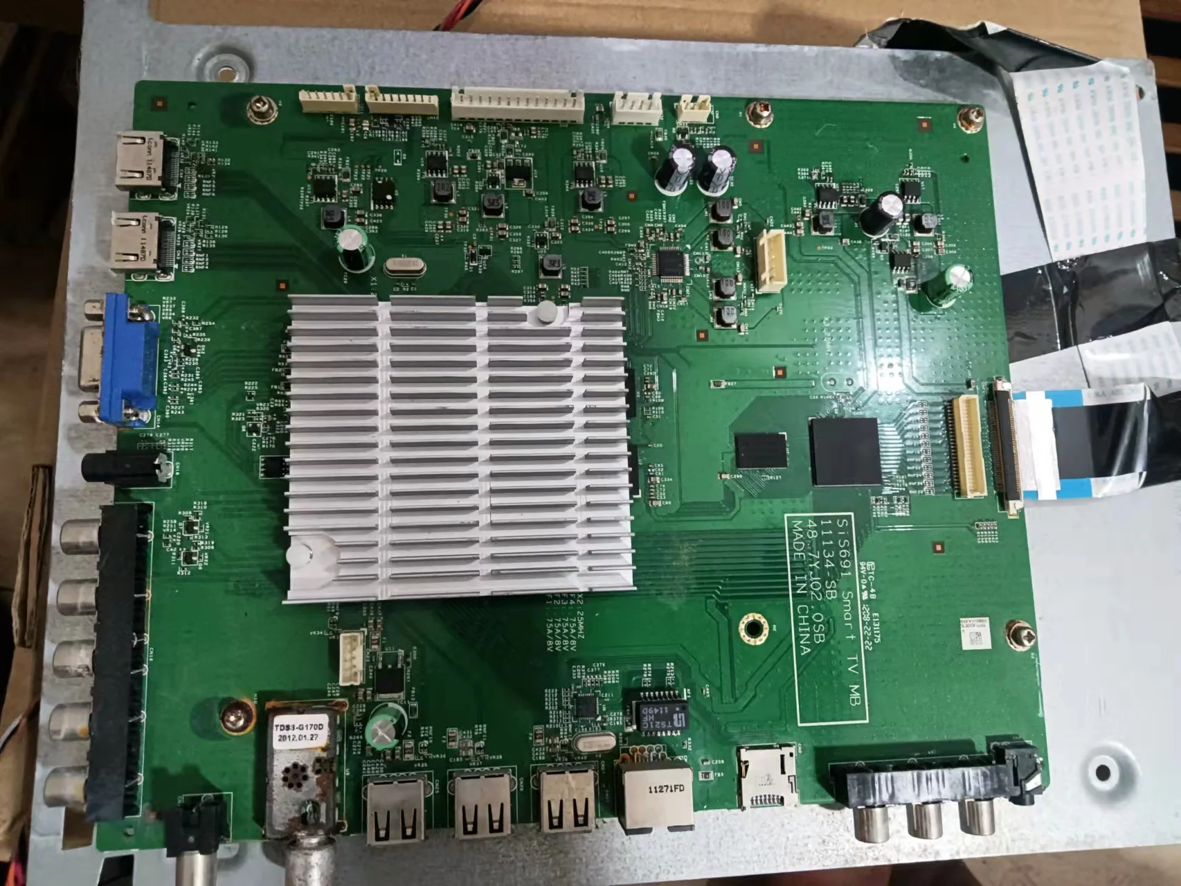 

48.7YJ02.0SB LCD TV motherboard 48.7YJ02.011