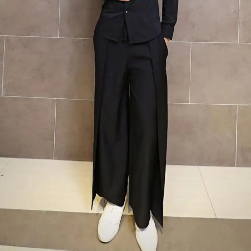 

Spring and Summer Men's New Fashion Personality All-match Wide-leg Casual Pants Large Size 27-44