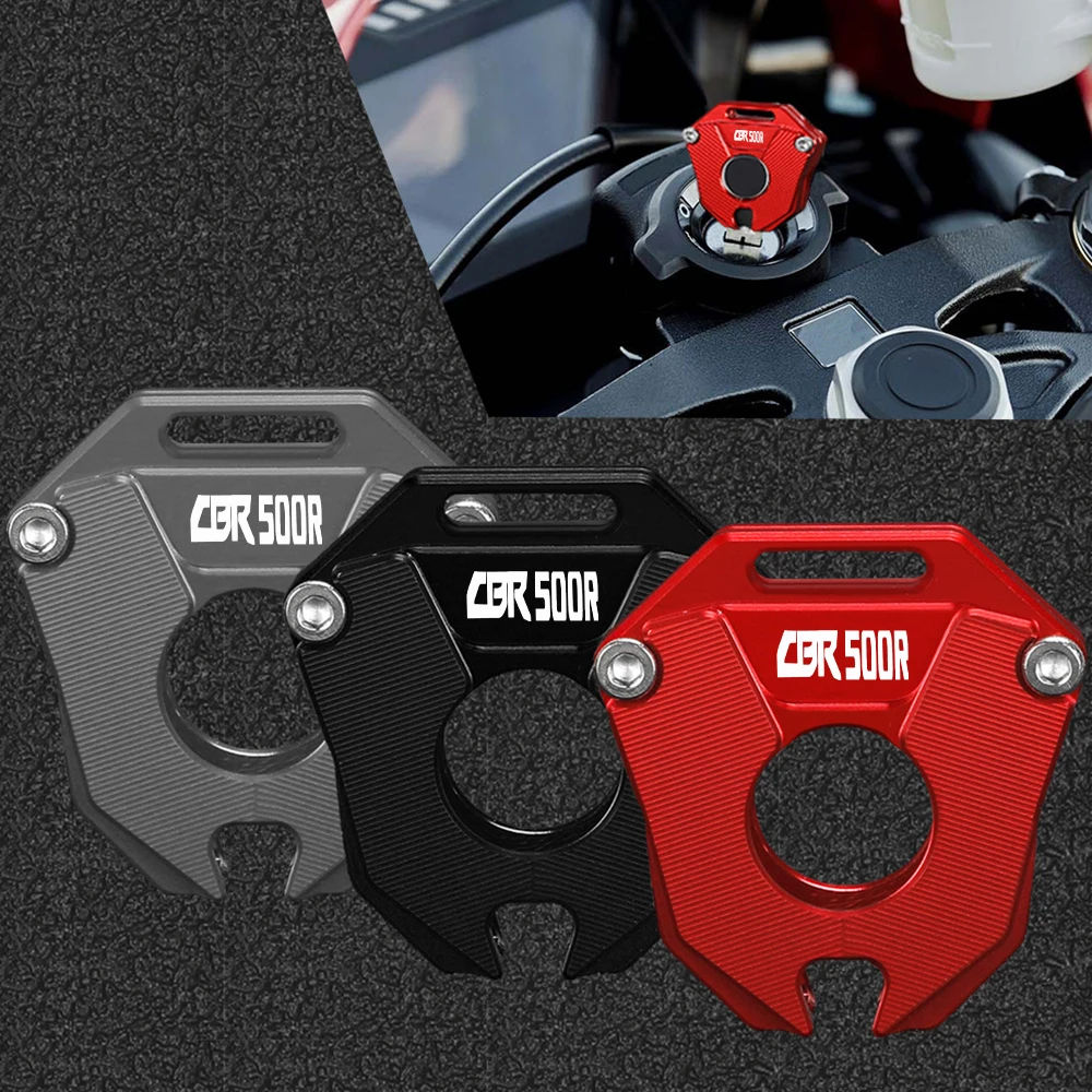 

Motorcycle For HONDA CBR500R CBR 500 R 2013-2023 2022 2021 2020 2019 2018 CNC Key Cover Keychain Keyring Shell Case Protection