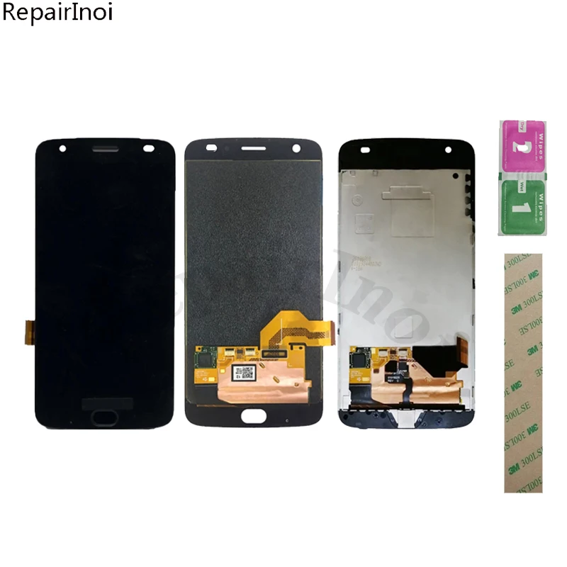 

ЖК-дисплей для Motorola Moto Z2 Force, ЖК-дисплей для Motorola Moto Z2 Force XT1789, сенсорный экран с цифровым преобразователем в сборе