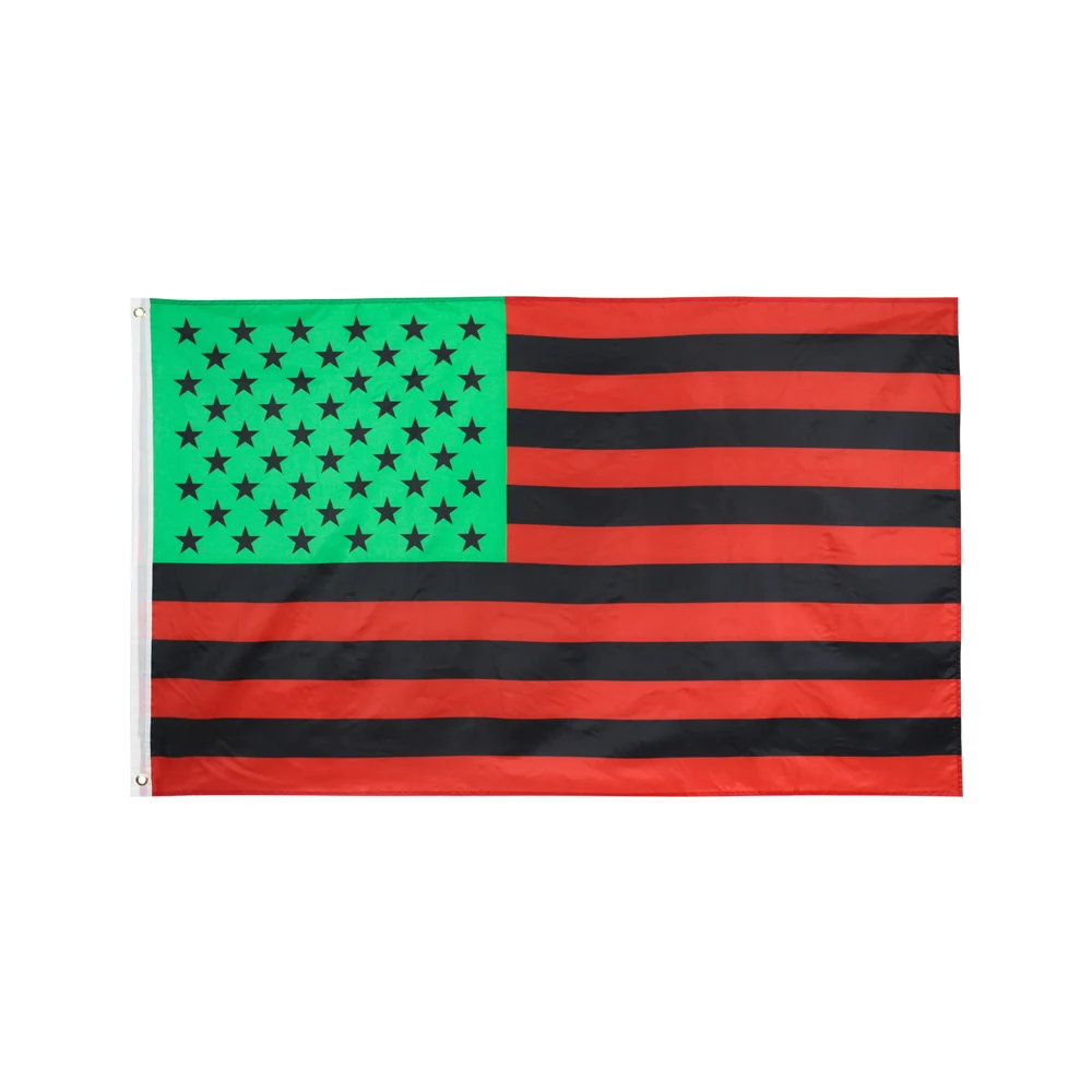 

90*150 CM Afro American Flag For Decoration