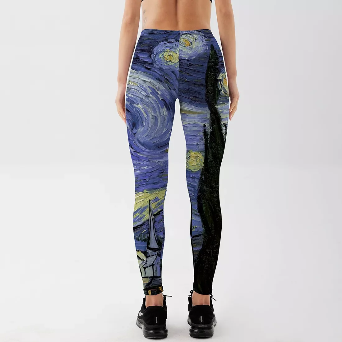 Plus size S-4XL Slim New Women Sexy Universe Cloud Printed Leggings Pants Elasticity Fashion Space Milk Silk Girl space pant
