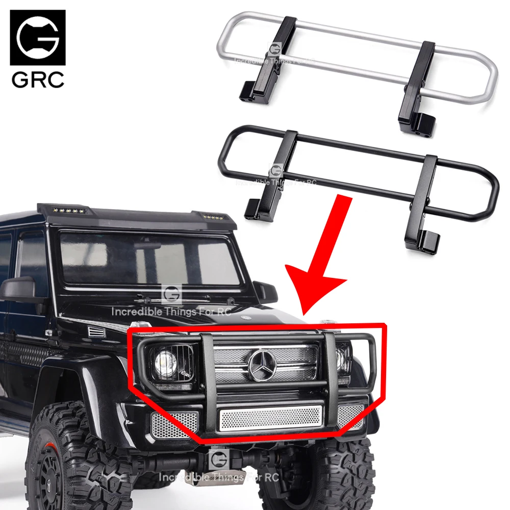 

GRC Metal Fast Split Front Bumper for 1/10 TRAXXAS TRX4 G500 82096-4 TRX6 G63 88096-4 RC Crawler Car Modified Accessories