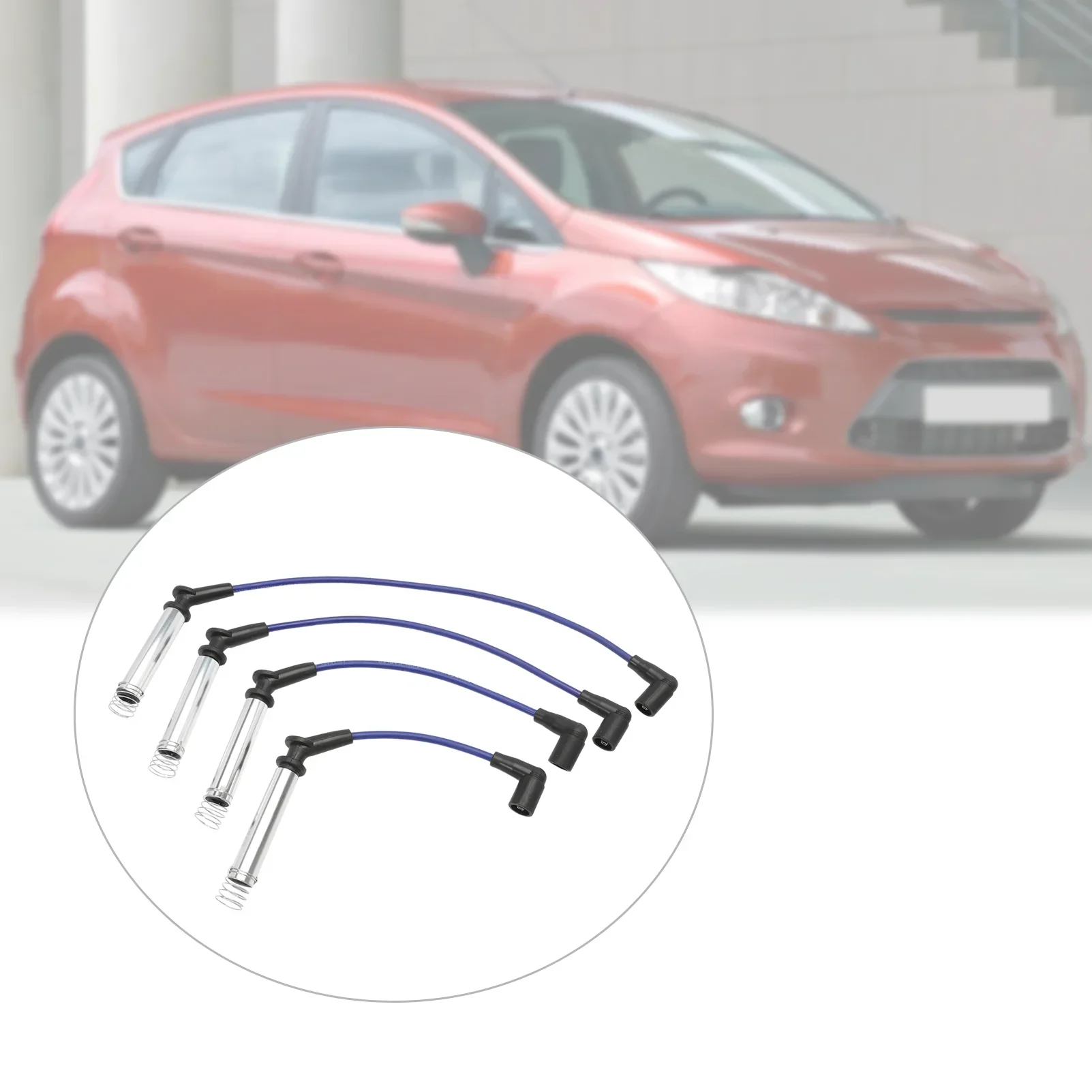 4 шт. набор кабелей зажигания для Ford Fiesta V 2001-2008 Van 2003-2005 Street KA кабель Катушка
