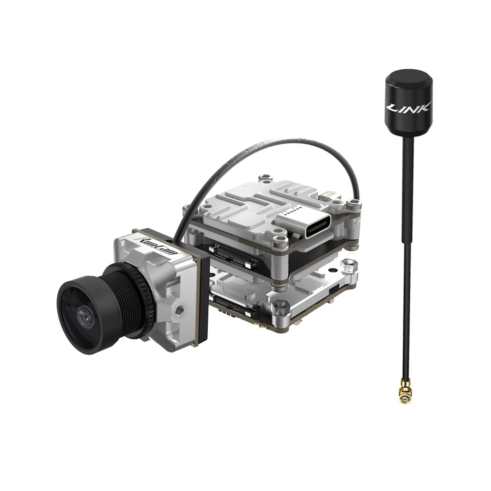

RunCam Link Split HD Kit Real-time Capability 2.7K@60fps Video Recording Low Latency 720P@60fps for DJI Digital VTX System