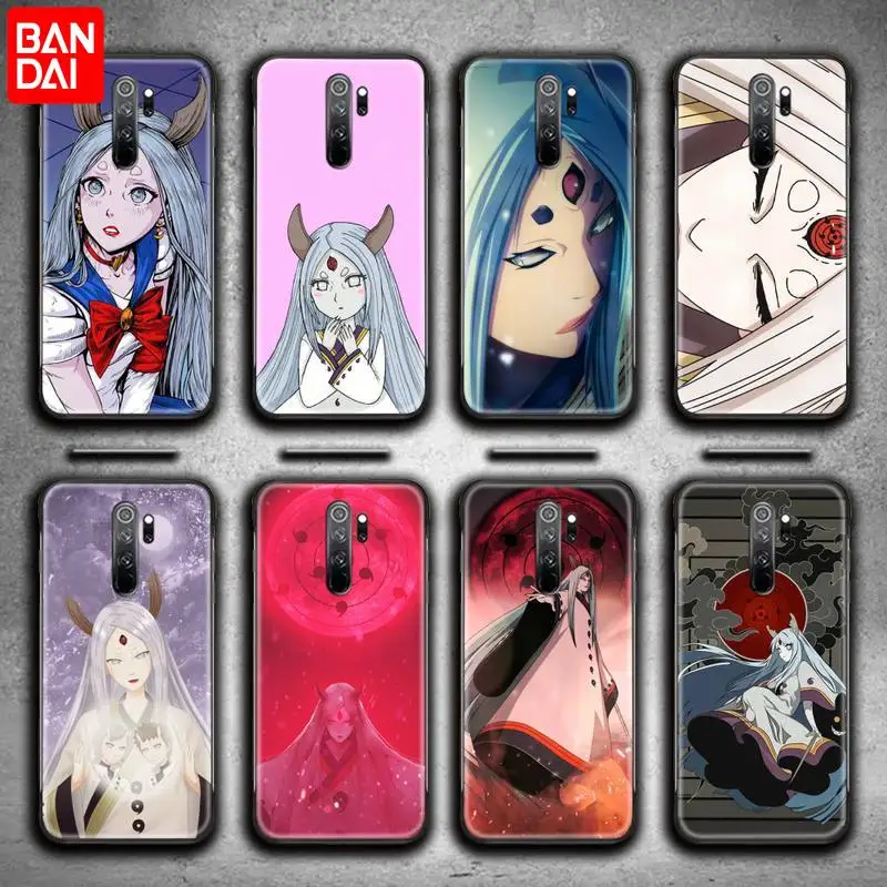 

Naruto Kaguya Otsutsuki Phone Case for Redmi 9A 9 8A Note 11 10 9 8 8T Pro Max K20 K30 K40 Pro