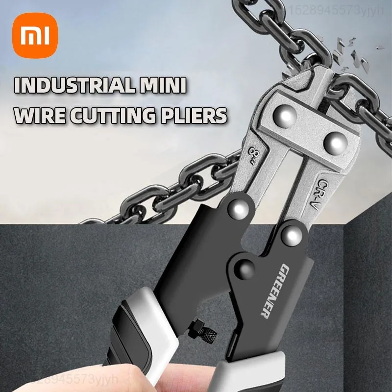 

Xiaomi Olecranon Bolt Cutters Shear Locking Steel Wire Large Pliers Vigorously Destroy Labor-saving Steel Bar Shearing Pliers