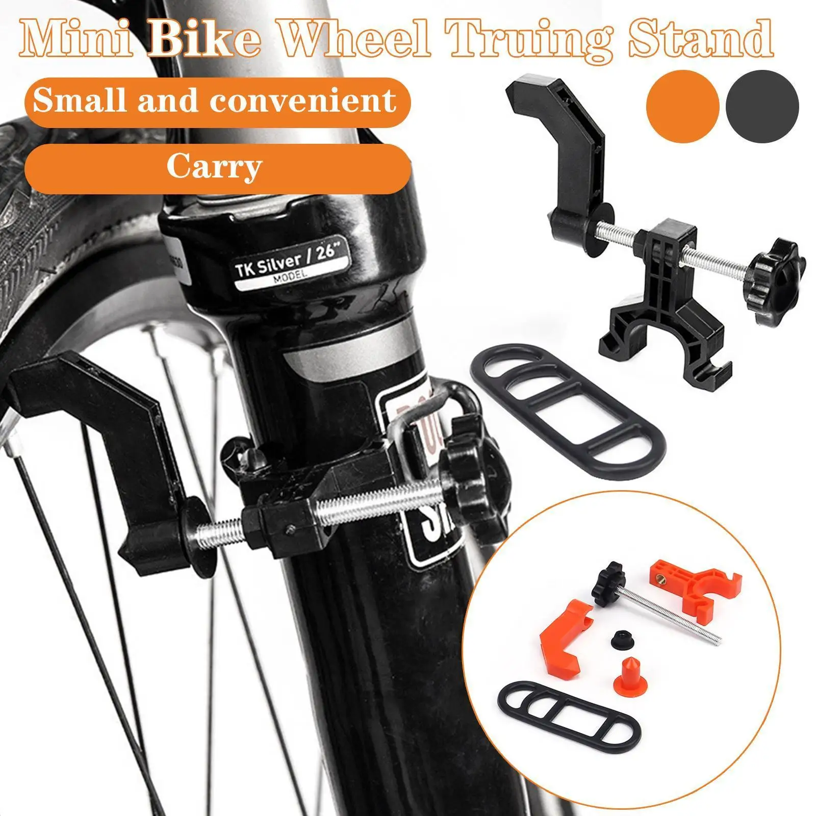 

1pcs Mini Bicycle Wheel Truing Stand Bike Rims Adjustment Cycling Repair Wheel Accessories Tools Tools MTB Bike X6Q9