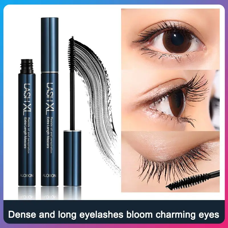 

NEW 4D Silk Fiber Lash Mascara Curling Volume Lengthening Eyelashes Extension Waterproof Sweatproof Lasting Mascara Makeup TSLM1