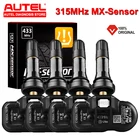 4 шт. Autel 433 МГц MX-Sensor, универсальный программируемый зажим в TPMS датчик давления в шинах, используется с TS501TS508ITS600MK808TS