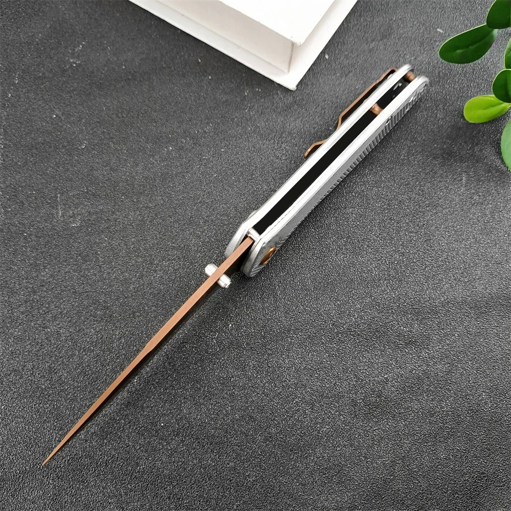 Карманный складной нож BM 710FE D2 тактический Клинок с алюминиевыми ручками для