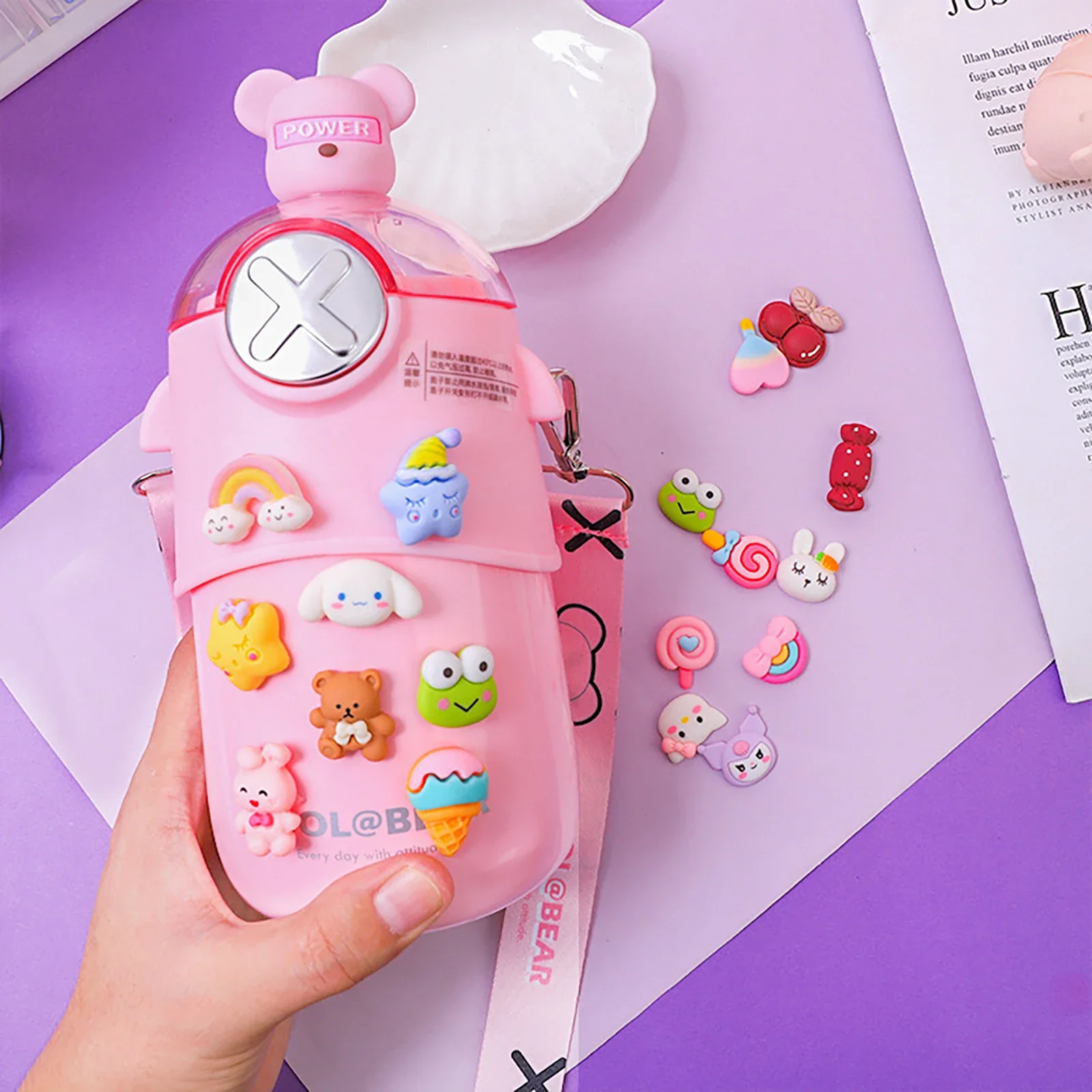 3D Самоклеящиеся Наклейки Для Чашек Мультяшные Холодильника Домашний Декор