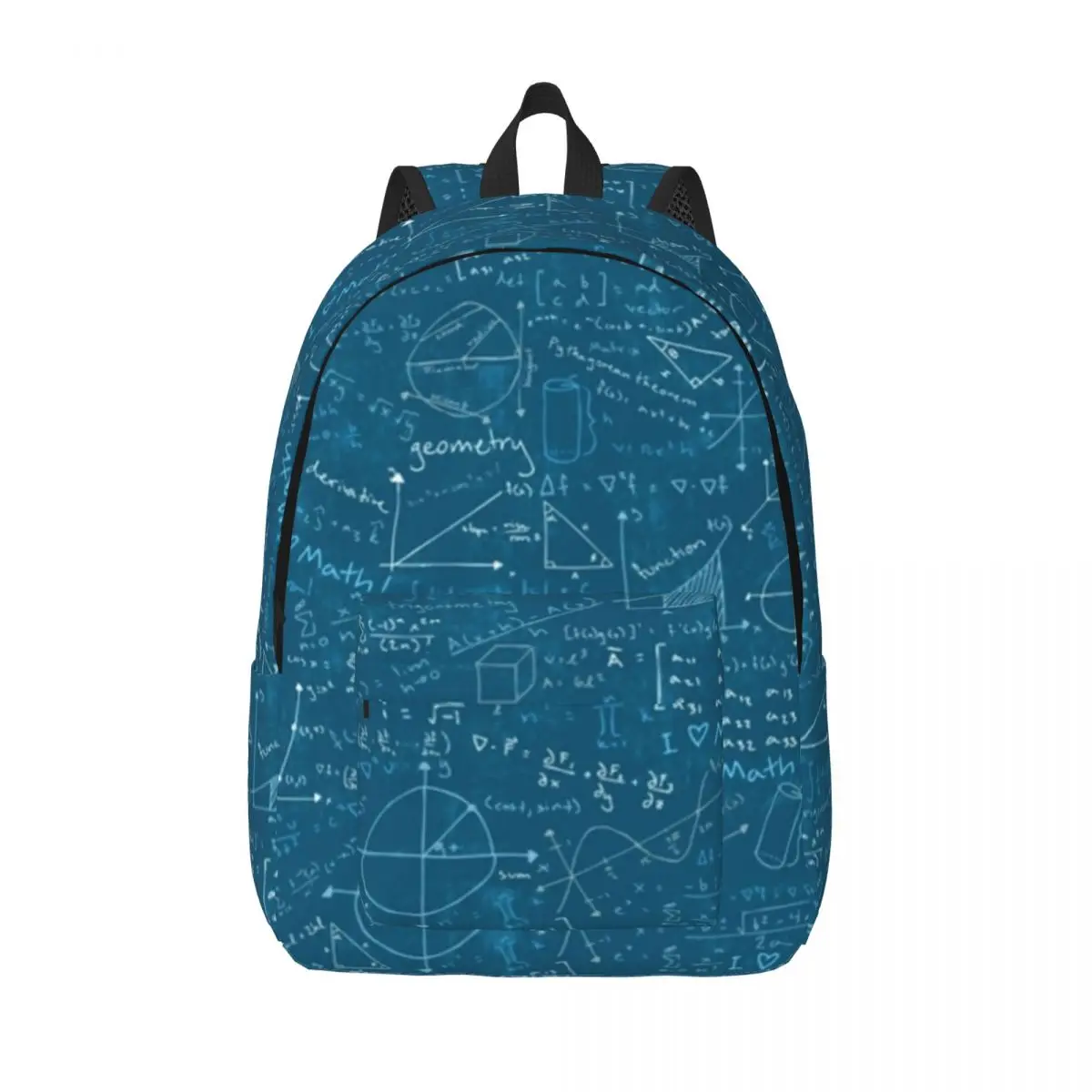 

Math Lessons Canvas Backpacks Pi Day Print Picnic Durable Backpack Style Bags