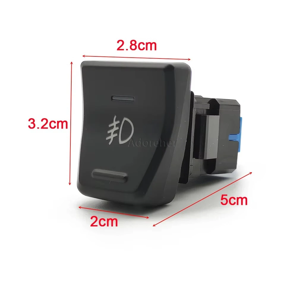 Автомобильный светодиодный переключатель передней противотуманной фары с