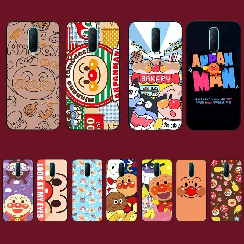 

BANDAI Anpanman Phone Case for Vivo Y91C Y11 17 19 17 67 81 Oppo A9 2020 Realme c3