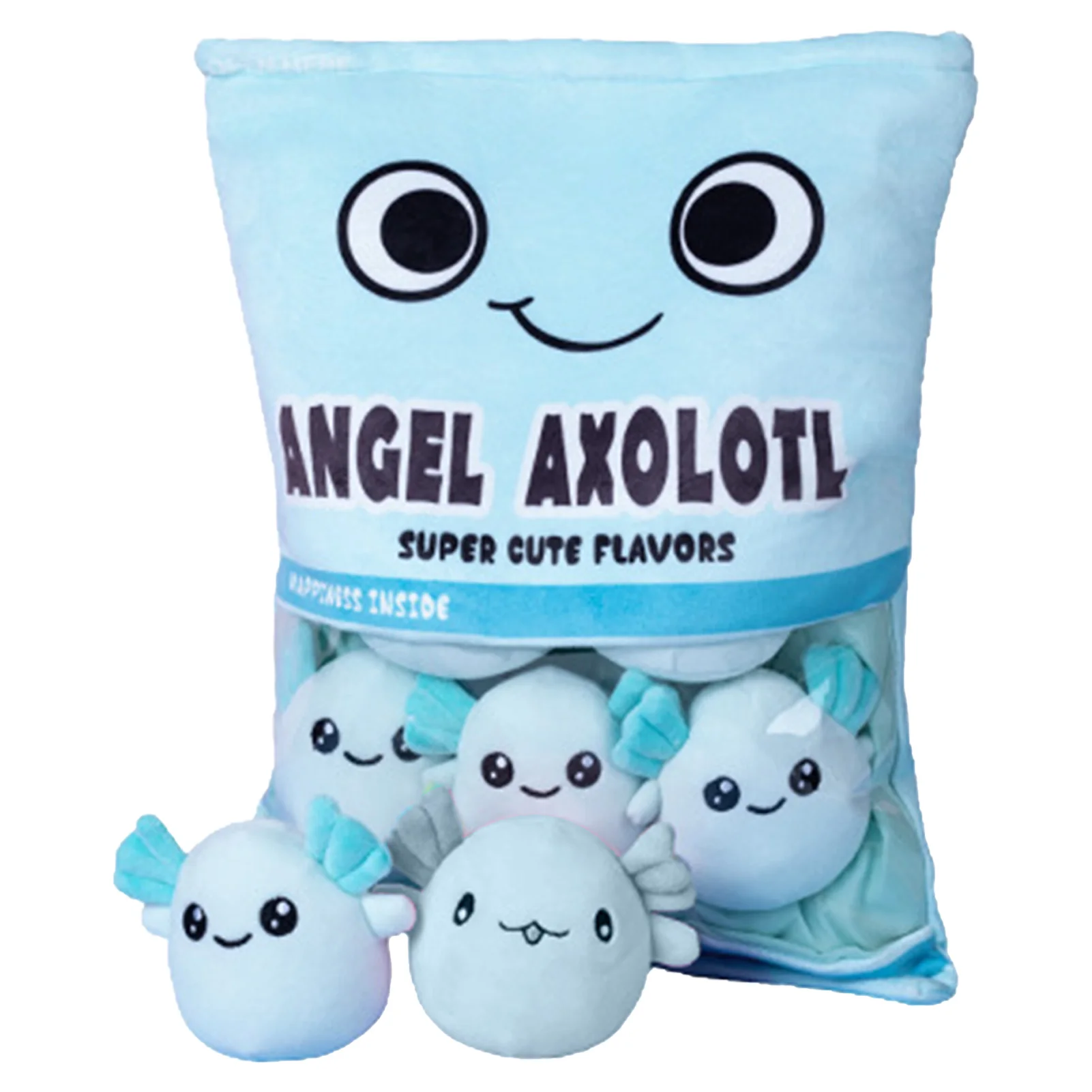

Милая кукла саламандра, мультяшная Axolotl, мягкие плюшевые игрушки, мягкая Бриллиантовая игрушка для детей, подарки на день рождения